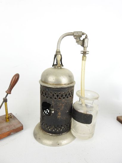 THREE MAQUETTES for engine, steam, electricity....