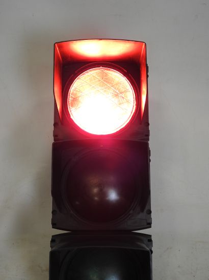 SILEC: French tricolor traffic light. 1970s....