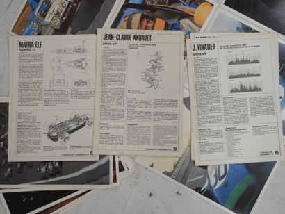 ELF Compétition 70: 26 plates - printed photographs...