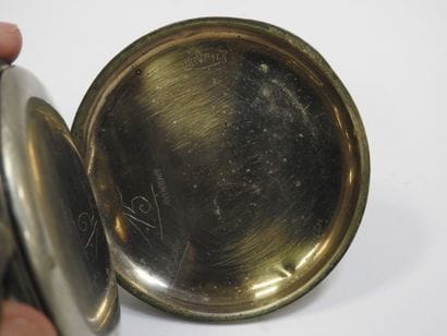 AUTOMOBILE REGULATOR in silver-plated metal,...