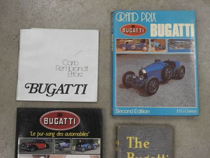 THREE BOOKS about the BUGATTI brand: - The...