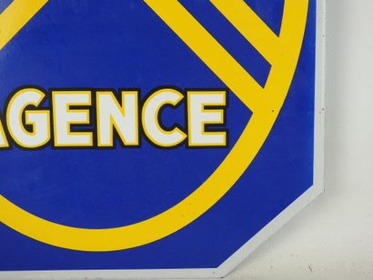 CITROEN agence - modern advertising enamelled...
