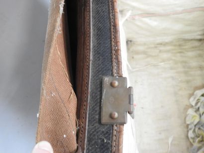 Rectangular wicker, tarpaulin/canvas and...