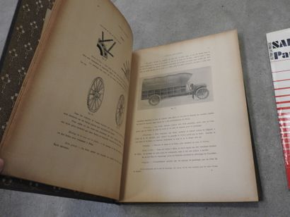 SIX BOOKS on the automobile: - Le mécanicien...