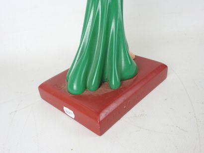 GET 27: Advertising pin-up in polychrome...