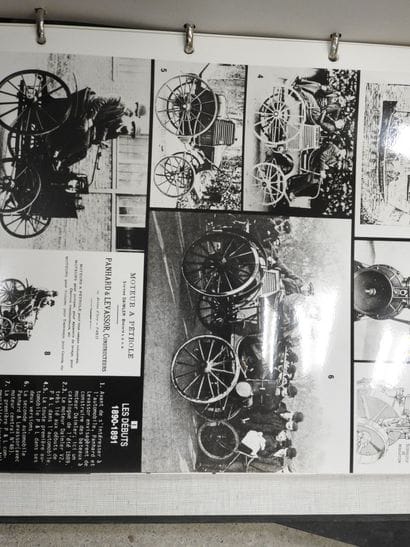 FIVE BOOKS on automobiles: - Panhard & Levassor,...