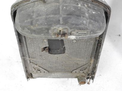 Metal PEUGEOT car CALANDER with radiator,...