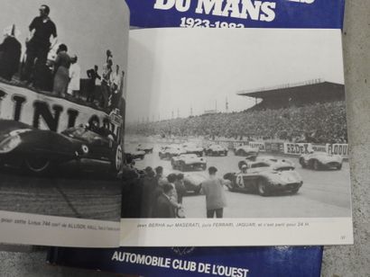 THREE BOOKS on motor racing, including the...