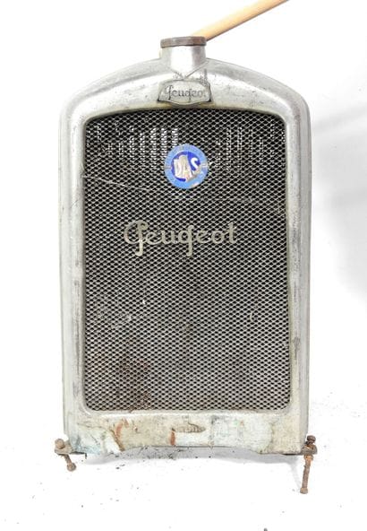Metal PEUGEOT car CALANDER with radiator,...