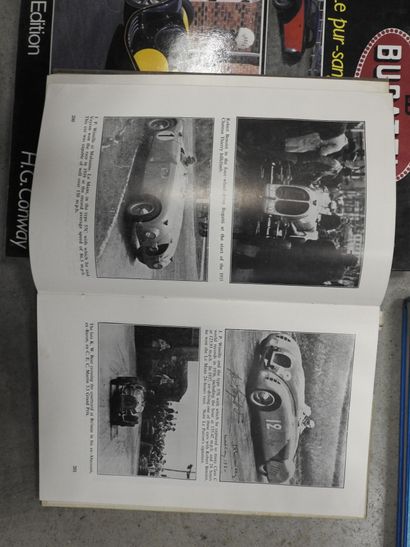 THREE BOOKS about the BUGATTI brand: - The...