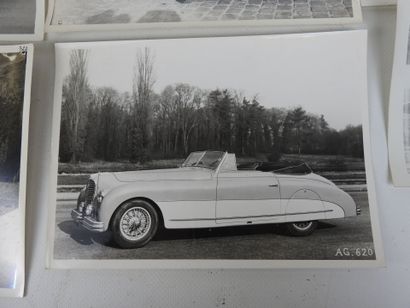 SEVEN AUTOMOTIVE PHOTOGRAPHS including PS,...