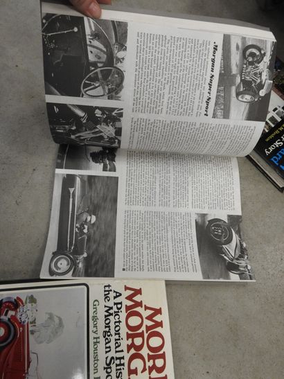 THREE BOOKS on the MORGAN car brand: - The...