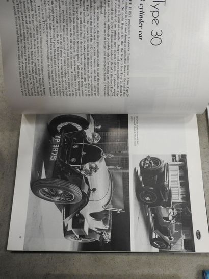 THREE BOOKS about the BUGATTI brand: - The...