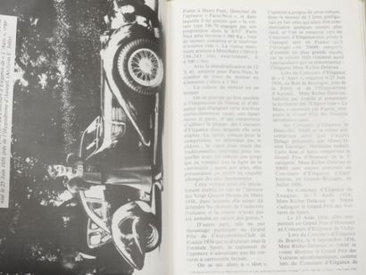 TWO BOOKS on the automobile: - J. DORIZON,...