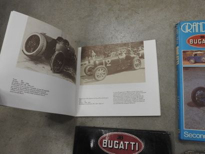 THREE BOOKS about the BUGATTI brand: - The...