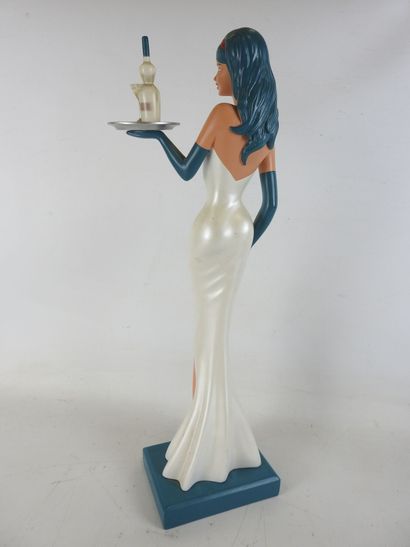 GET 31: Advertising pin-up in polychrome...