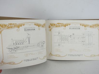 AUTOMOTIVE CATALOGUE: Gladiator. 1907. Imp....