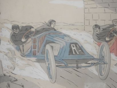 P. TURIAULT (XXth): The race to glory - Mazzaro...
