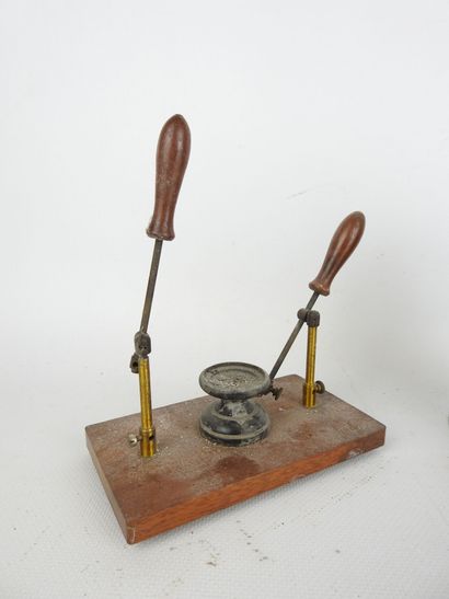 THREE MAQUETTES for engine, steam, electricity....