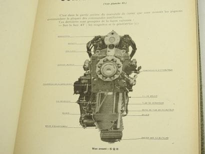 RENAULT : Renault 6 Q aviation engines technical...