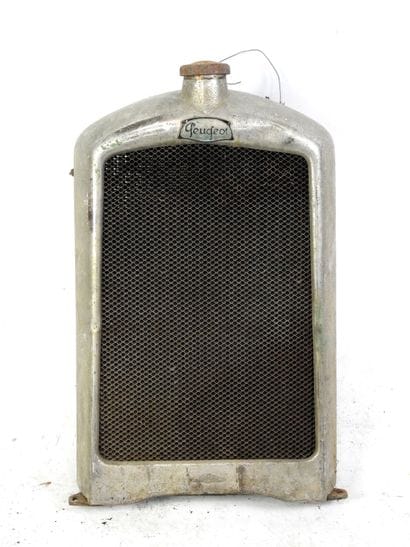 Metal PEUGEOT car CALANDER with radiator,...