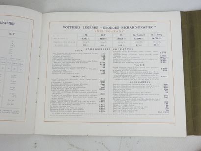 AUTOMOBILE CATALOGUE: Société des anciens...
