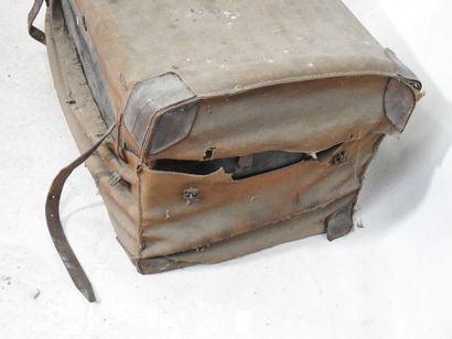 Rectangular wicker, tarpaulin/canvas and...