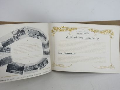 AUTOMOTIVE CATALOGUE: Gladiator. 1907. Imp....