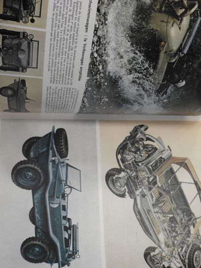 SIX BOOKS on automobiles, including : - Automobiles...