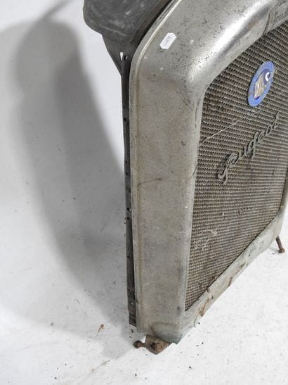 Metal PEUGEOT car CALANDER with radiator,...