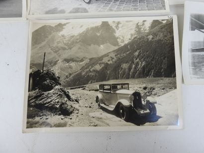 SEVEN AUTOMOTIVE PHOTOGRAPHS including PS,...