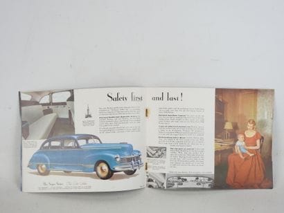 TWO advertising PINS- Chrysler and Hudson....
