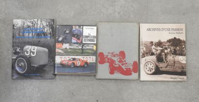 FOUR BOOKS on motor racing: - Archive of...