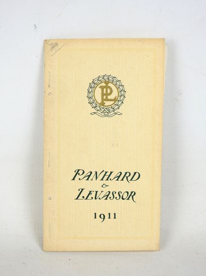 AUTOMOBILE CATALOG: PANHARD & LEVASSOR. Paris....