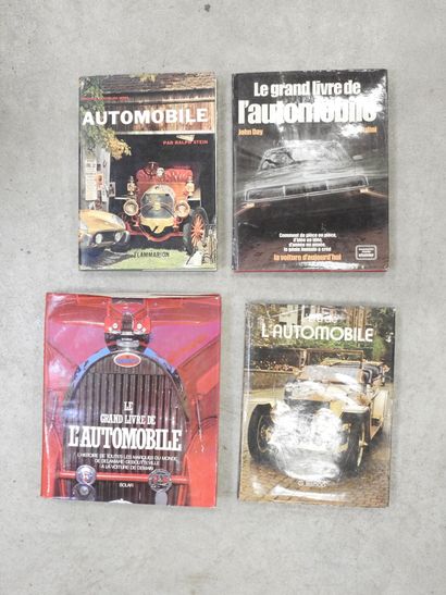 FOUR BOOKS on the history of the automobile:...