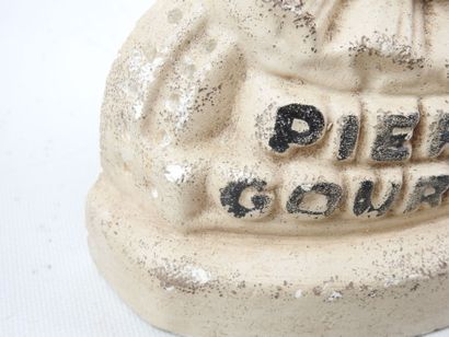 PIERROT GOURMAND: Partially patinated plaster...