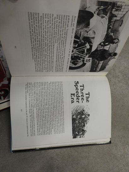 THREE BOOKS on the MORGAN car brand: - The...