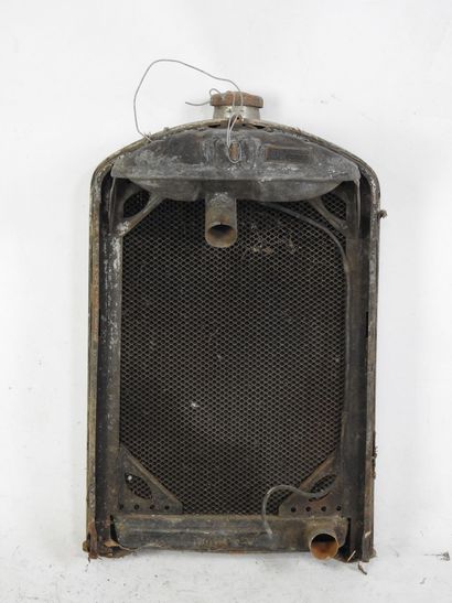Metal PEUGEOT car CALANDER with radiator,...