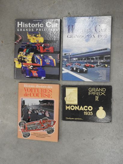 FOUR BOOKS on Grand Prix racing, including...