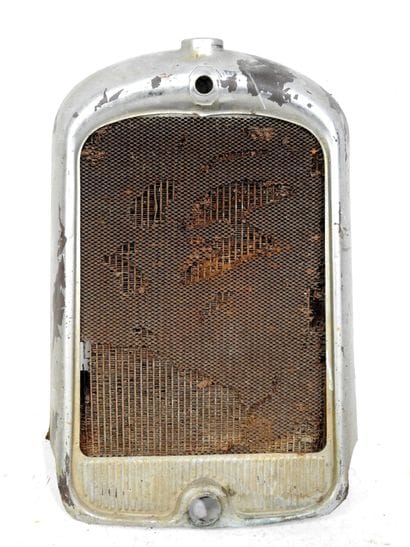 Metal car CALENDER with radiator. Brand Chausson....