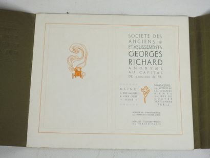AUTOMOBILE CATALOGUE: Société des anciens...