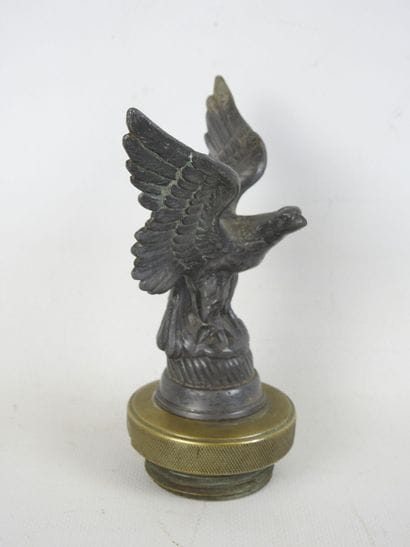 CHENARD & WALCKER: Pewter and gilt bronze...