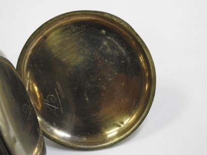 AUTOMOBILE REGULATOR in silver-plated metal,...