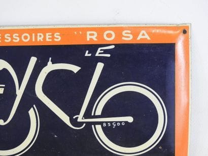 ROSA: Cambered lithographed sheet metal with...