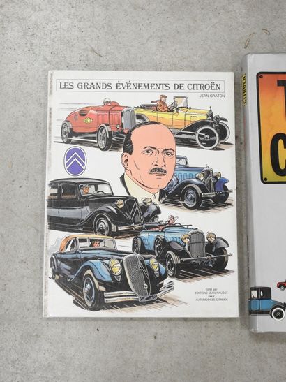 TWO BOOKS on the Citroën brand - René BELLU...