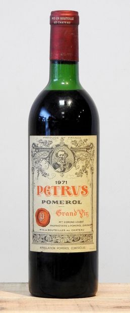 1 bottle
Château Petrus - Pomerol - 1971
Minor...