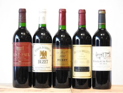 5 bouteilles
1 Baron d'Ardeuil - Buzet -...