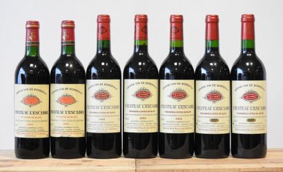 7 bottles
2 Château de l'Escadre - 1 ères...