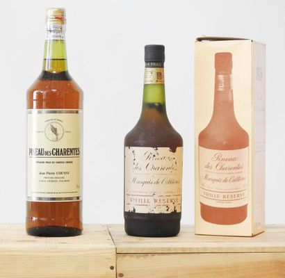 2 bottles
Pineau des Charentes from Jean...