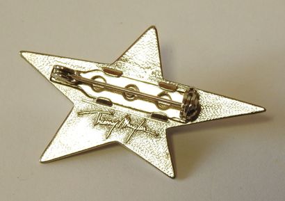 Thierry MUGLER
Silver-plated metal and blue...